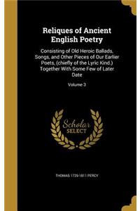 Reliques of Ancient English Poetry