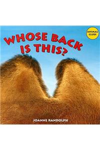 Whose Back Is This?