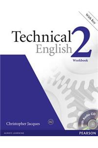 Technical English Level 2 Workbook with Audio CD and Answer Key