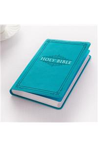 KJV Budget Gift & Award Lux-Leather Turquoise