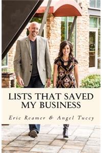 Lists That Saved My Business