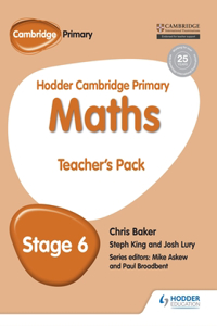 Hodder Cambridge Primary Maths Teacher's Pack 6