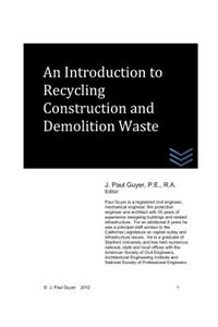 An Introduction to Recycling Construction and Demolition Waste