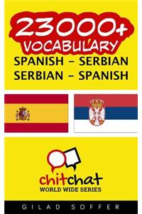 23000+ Spanish - Serbian Serbian - Spanish Vocabulary