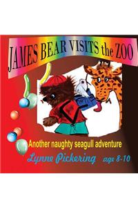 James Bear visits the Zoo
