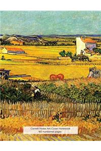 Cornell Notes Art Cover Notebook 160 Numbered Pages