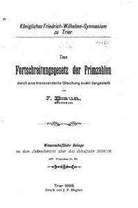 Das Fortschreitungsgesetz der Primzahlen