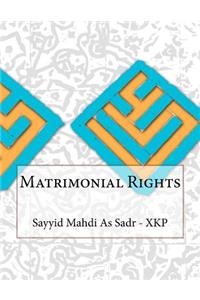 Matrimonial Rights