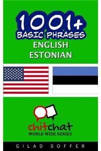 1001+ Basic Phrases English - Estonian
