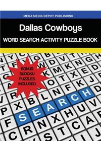 Dallas Cowboys Word Search Activity Puzzle Book