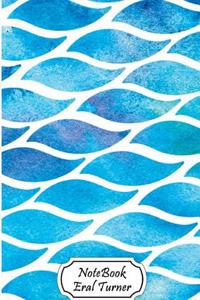 Notebook Journal Dot-Grid, Graph, Lined, Blank No Lined: Blue Pattern: Small Pocket Notebook Journal Diary, 120 Pages, 5.5- X 8.5- (Blank Notebook Jou