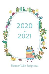 2020-2021 Planner With Scriptures