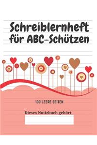 Schreiblernheft für ABC-Schützen