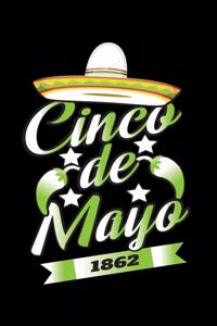 Cinco De Mayo Schrift mit Sombrero