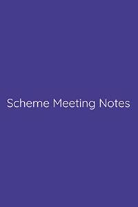 Scheme Meeting Notes Notebook