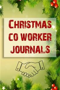 Christmas Co worker Journals