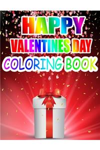 Happy Valentine Day Coloring Book