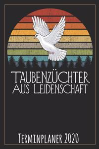 Taubenzüchter aus Leidenschaft Terminplaner 2020