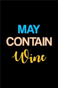 May Contain Wine