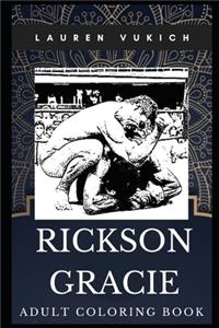 Rickson Gracie Adult Coloring Book