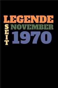 Legende seit November 1970