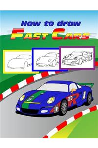 Fast Cars How To Draw Guide