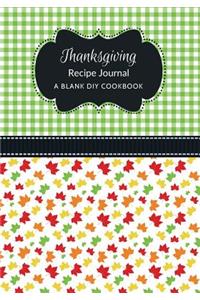 Thanksgiving Recipe Journal