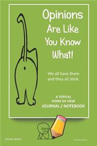 A Topical Point of View Journal Notebook