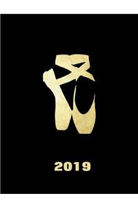 Dance Shoes 2019 Daily Planner