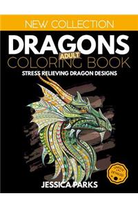 Dragons Adult Coloring Book