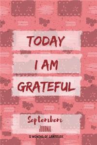 Today I am grateful: September Journal