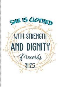 She Is Clothed with Strength and Dignity Proverbs 31