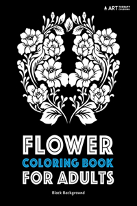 Flower Coloring Book For Adults