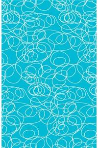 Bullet Journal Abstract Scribbles in Blue
