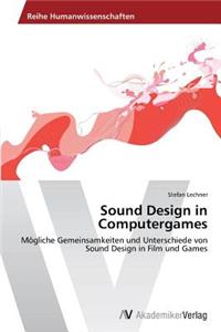 Sound Design in Computergames