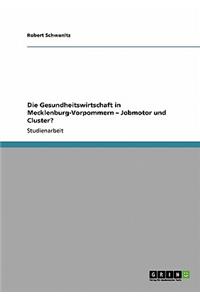 Die Gesundheitswirtschaft in Mecklenburg-Vorpommern - Jobmotor und Cluster?