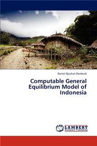 Computable General Equilibrium Model of Indonesia