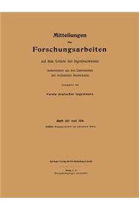 Mitteilungen über Forschungsarbeiten auf dem Gebiete des Ingenieurwesens