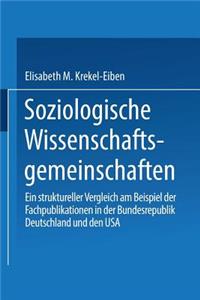 Soziologische Wissenschaftsgemeinschaften