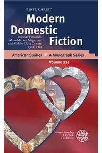 Modern Domestic Fiction