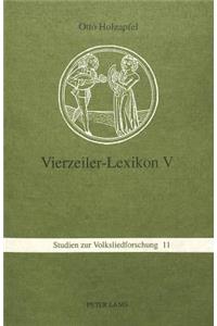 Vierzeiler-Lexikon V