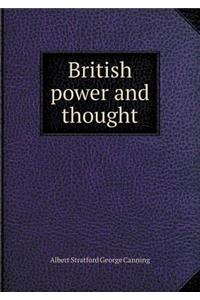 British Power and Thought