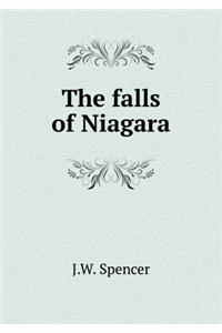 The falls of Niagara