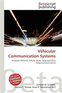 Vehicular Communication Systems