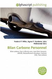 Bilan Carbone Personnel