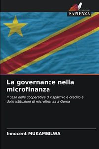 La governance nella microfinanza