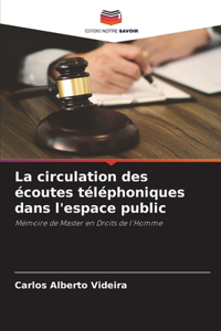 circulation des écoutes téléphoniques dans l'espace public