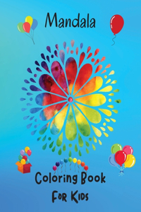 Mandala Coloring Book For Kids