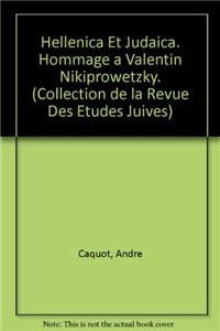 Hellenica Et Judaica