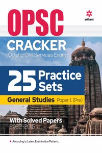OPSC 25 Practice Sets General Studies Paper 1 (Pre) With Solved Papers 2022-2015